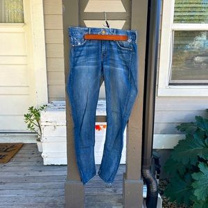 MOTHER Low Rise Skinny Jeans